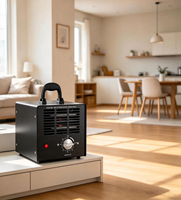 Générateur d'ozone haute capacité, éliminateur d'odeurs pour la maison, les odeurs d'animaux domestiques, les odeurs de fumée, les appartements, les véhicules, les cuisines, purificateur d'air