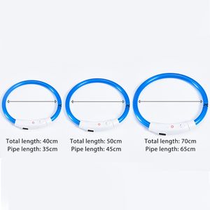 <span class=keywords><strong>Collar</strong></span> LED para Perro con USB, Impermeable, Luz Intermitente de Seguridad Nocturna, Luminoso, Estilo Clásico y Táctico, Accesorios de Plástico para Perros - Product Image 6