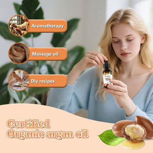 Sérum capillaire à l'huile d'argan de haute qualité, huile essentielle végane, traitement à la kératine d'argan marocain 30 ml, soin capillaire pour le visage et les cheveux - Product Image 3