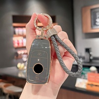 Housse de clé de voiture en TPU Offre Spéciale pour Mercedes Benz E43 E200L E260 E300L E320 E400 E étui à clé de voiture