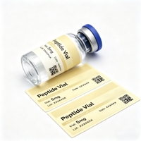 Étiquettes personnalisées pour flacons de peptides biotechnologiques, autocollants de haute qualité pour flacons de peptides biotechnologiques de 3 ml et 10 ml