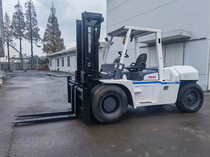 Montacargas Comercial TCM FD100 Usado de 10 Toneladas, Diésel, con Neumáticos, Mástil de Dos Etapas, Capacidad Todoterreno, Tracción Delantera, Disponible en Shanghái - Product Image 6