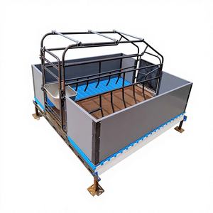 HENGYIN HY-AFS Jaula para Cerdas de Acero Galvanizado en Caliente con Nuevo Diseño de Barra Antipresión Cómoda y Antiaplastamiento para Granjas de Cerdos, Precio de Fábrica, Certificación CE - Product Image 1