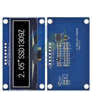 หน้าจอ OLED ขนาด2.05นิ้ว tzt 128*32โมดูล LCD สีขาวตัวควบคุม SSD1309รองรับอินเตอร์เฟซ <span class=keywords><strong>SPI</strong></span> สำหรับ <span class=keywords><strong>Arduino</strong></span> - Product Image 1