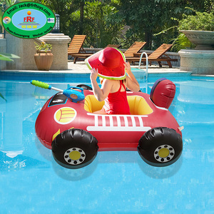 Summer Swim Fun Kiddie Water Play Toys Water Blaster Inflable Fire Truck Pool Float con pistola <span class=keywords><strong>de</strong></span> chorro incorporada - Product Image 2