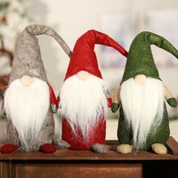 Gnomes de Noël en peluche Mr et Mme, Tomte suédois, Père Noël, elfe nordique en peluche, décorations de Noël, ornements
