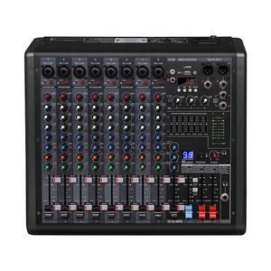 Mélangeur professionnel <span class=keywords><strong>série</strong></span> BP 6/8/10/12/16CH avec 99 effets et mélangeur de console de performance de scène d'alimentation fantôme 48V - Product Image 2