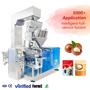 Machine d'emballage automatique de sachets doypack pour noix de macadamia, machine d'emballage multifonctionnelle pour sachets à fermeture éclair - Product Image 1