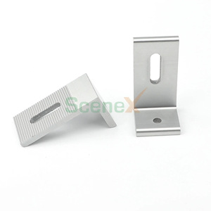 Support de montage solaire en alliage d'aluminium pour l'installation de panneaux solaires sur toiture, traitement de surface par sablage - Product Image 1