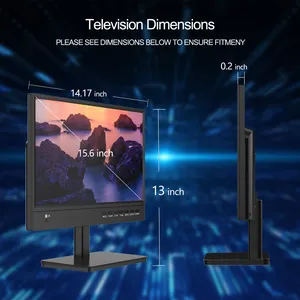 KCR TV 15,6 pulgadas LED TV ATSC TV Digital de 2, 2, 1, 2, 1, 2 - Product Image 5