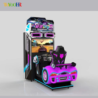 Toyoohr 55 HD Screen Coin Games Arcade Racing Car Games Simulator Driving Storm The Streets Arcade Car Racing Game Machine