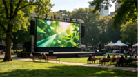 Écran LED extérieur P3 étanche haute luminosité, mur vidéo couleur, panneau publicitaire, vente en gros