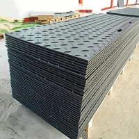Dalles de protection temporaire en plastique pour routes, panneaux de sol en HDPE, tapis de sol en plastique, panneaux de sol pour routes