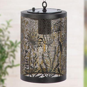 LED, apto para uso en exteriores, solar Paquete de 2 luces LED solares colgantes cilíndricas - Product Image 2