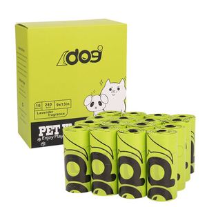 Sacs à déjections pour animaux de compagnie en matériau écologique, personnalisables en parfum et couleur, avec possibilité d'imprimer des logos personnalisés - Product Image 1