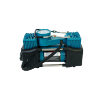 Factory Direct Twin Cylinder 30mm Bore Tire Pump for Emergency Use