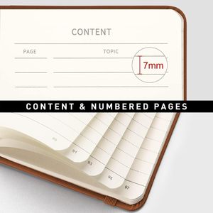 Cuadernos de Tapa Dura de Cuero PU con Puntos, Formato A5, para Negocios, con Logotipo Grabado, Organizador/Agenda, Venta al Por Mayor - Product Image 4