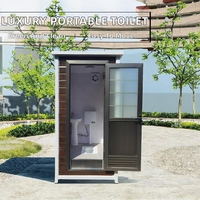 Toilettes portables préfabriquées innovantes de haute qualité OEM avec douche, salle de bain sanitaire et toilettes mobiles portables