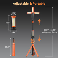 Portable extérieur étanche Type C Rechargeable LED Camping lumière sans fil suspendu lampe Super lumineuse pour tentes entretien de voiture