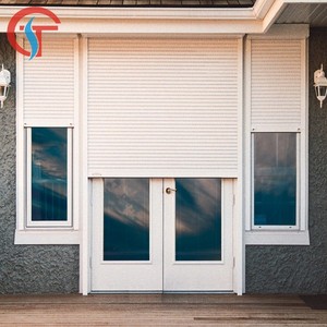 Tiêu chuẩn Mỹ Windproof nhôm bão bằng chứng cửa chớp lăn điều khiển từ xa điện - Product Image 6