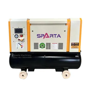 High Efficiency Low Noise Compact Design 4-in-1 Integrated Screw Air Compressors for Construction Sites