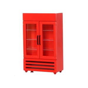 Mini refrigerador de juguete con doble puerta, modelo <span class=keywords><strong>miniatura</strong></span>, escala 1:12 para casa de muñecas ob11, juego de simulación. - Product Image 5