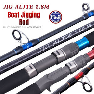Caña de Pescar Lurekiller JIG ALITE Fuji Guide de 2 Secciones, 180 cm, H MH, para Agua Salada, Spinning, Casting, Slow Jigging, Fibra de Carbono - Product Image 2