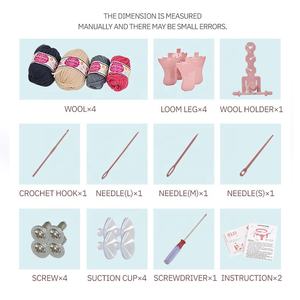 Máquina de Tejer <span class=keywords><strong>Sentro</strong></span> de 48 Agujas, Telar Inteligente de Tejido Circular, Máquinas de Tejer de Ganchillo con Contador de Filas - Product Image 4