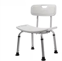 Chaise de douche pliable WCHT pour enfants handicapés - Siège de salle de bain avec dimensions de 670x510x420 mm