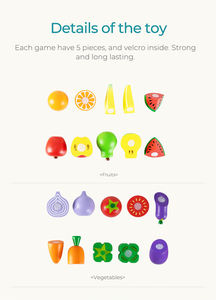 Giocattoli da Cucina in Miniatura, Set di Cibo 3D Fai-da-Te in Legno, Giochi di Ruolo per Bambini, Set da Cucina Regalo - Product Image 4