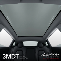 Película Inteligente para Ventanas de Automóviles Astrace MT35 con Control Remoto 3MDT 10mil, Techo Solar Eléctrico Negro, Rechazo de Rayos UV al 99%/IR al 60%, Garantía de Más de 5 Años