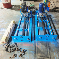 Mini machine de forage directionnel horizontal souterrain portable, équipement de tirage de tuyaux magnétique pour la pose de conduites d'eau et de gaz
