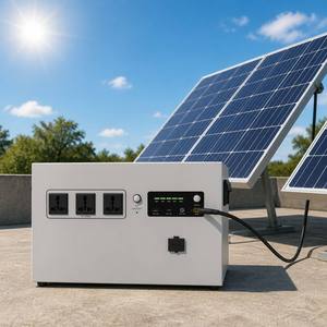 Generador Solar Versátil de 1200W Serie H, Triple Salida AC, USB-C, 12V, Entrada de Corriente Solar, Pantalla LCD, Portátil, Todo en Uno, para Hogar y Camping - Product Image 1