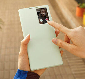 Compatible con <span class=keywords><strong>Samsung</strong></span> S24 <span class=keywords><strong>Ultra</strong></span> <span class=keywords><strong>Funda</strong></span> de teléfono oficial Chip original Smart Flip-Free Answer S24 + <span class=keywords><strong>Funda</strong></span> protectora - Product Image 2