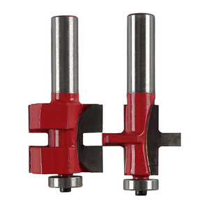 Ball Bearing Square Tooth Tenon Cutter 12X6X32mm Single Flute For Cnc <b>Machining</b> Center Woodworking Milling Cutter - Product Image 1