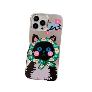 High quality high value stock electroplated anime phone case for Phone 14 Pro Phone 11 12 13