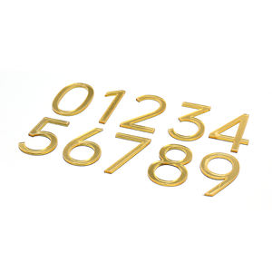 ملصقات سيارات مخصصة رائجة البيع بشعار السيارة، حروف وأرقام ذاتية اللصق من البلاستيك ABS بألوان الكروم والفضي والأسود والذهبي - Product Image 3