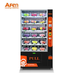 Refrigerated Vending Machines AFEN AF-D900-54g Elevator Lift Refrigerated Vending Machine For Sale Maquina Expendedora Ensalada