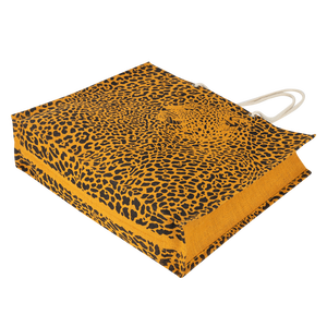 Bolsa de Yute para Compras con Impresión de Animales, Moderna y Elegante, Fabricada en India, Bengala Occidental - Product Image 2