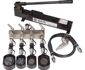 Vérin hydraulique à simple effet, faible hauteur, 700 bars, série RCS 100 - Product Image 5