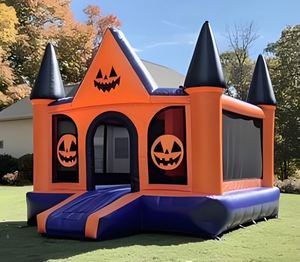 Castillo Inflable de Halloween en Oferta para Fiestas Infantiles de Alquiler Comercial - Product Image 1