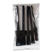 Ensemble de 5 brosses de détaillage automobile pour les fentes, le lavage de voiture et le nettoyage des pneus avec poils doux, modèle XJS01