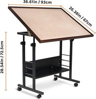 Table de puzzle en bois réglable en hauteur pour adultes, design moderne, pieds portables, accessoire de puzzle transfrontalier, salon, enfants, carré YH