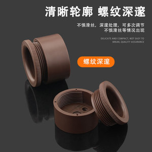 Patas ajustables de plástico para muebles de cocina, base de soporte para sofá con diseño de rosca profunda, fácil instalación - Product Image 1