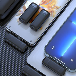 Micrófono Inalámbrico <span class=keywords><strong>de</strong></span> Solapa K6 - Conexión con Estuche <span class=keywords><strong>de</strong></span> Carga para Transmisión en Vivo, Grabación <span class=keywords><strong>de</strong></span> <span class=keywords><strong>Audio</strong></span> y Reducción <span class=keywords><strong>de</strong></span> Ruido - Product Image 6