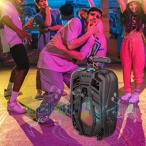 Altavoz Estéreo Portátil con Subwoofer Bluetooth de Alta Calidad de Sonido con <span class=keywords><strong>Radio</strong></span> FM - Product Image 5