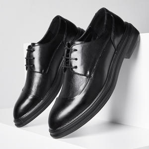 Nouvelles Chaussures Décontractées en Cuir Véritable pour Hommes, Style Automne 2026, Respirantes et Désodorisantes, Idéales pour le Bureau et la Carrière - Product Image 3