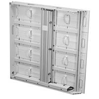 Pantalla LED para Exteriores de 5000 Nits P3.91, Gabinete de Perfil de Aluminio de 1000x1000 mm, Señalización Digital para Montaje en Pared