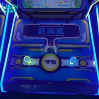 Máquina de Juego Arcade Infantil Operada con Monedas, Whack-a-Mole Multijuego, Equipo de Entretenimiento con Redención de Tickets para Centros de Juego/Centros Comerciales