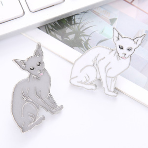 Broches para Mascotas Más Vendidos Transfronterizos, Insignias para Gorras, Accesorios Decorativos de Aleación <span class=keywords><strong>con</strong></span> Efecto Goteo de Aceite, Diseño Exclusivo, Suministro Directo F - Product Image 3